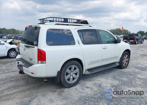 2013 Nissan Armada Platinum from USA, damaged, VIN 5N1BA0NE3DN608867